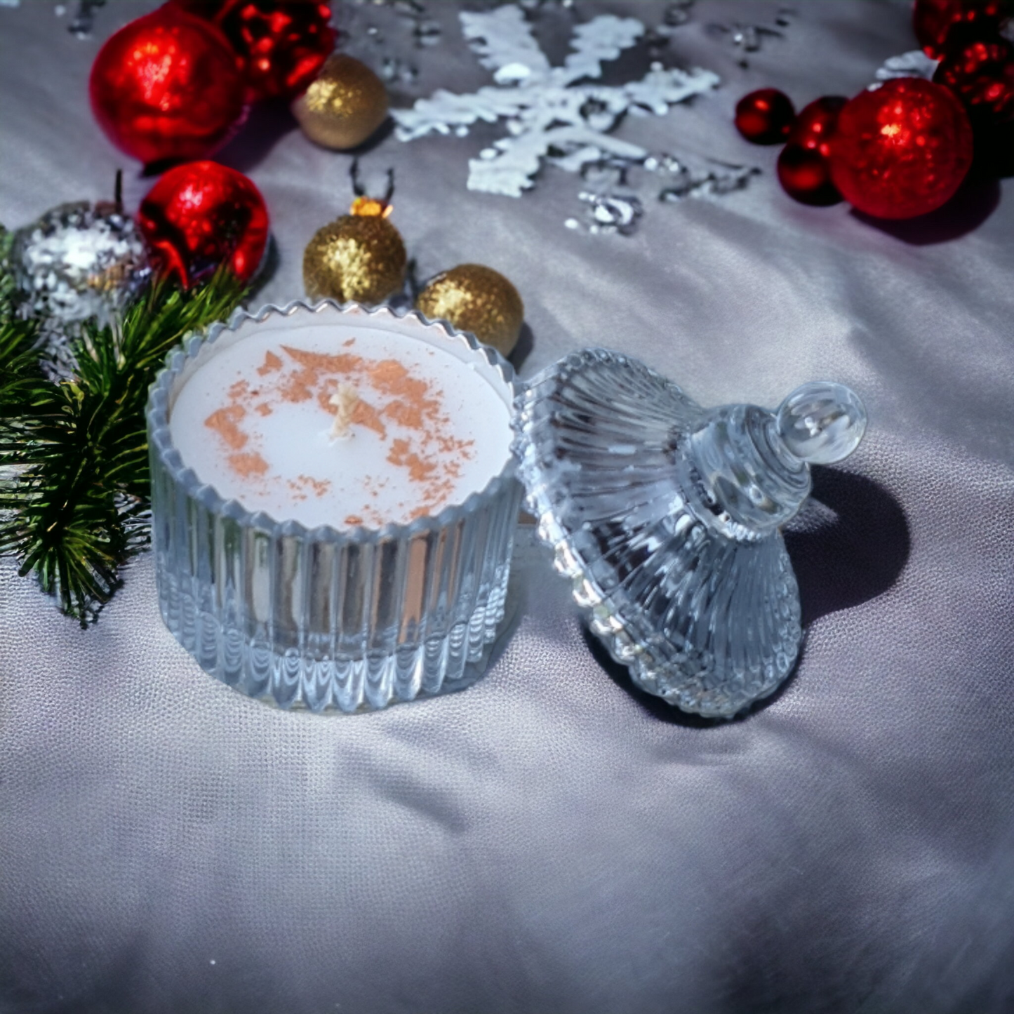 Silver Carousel Jar