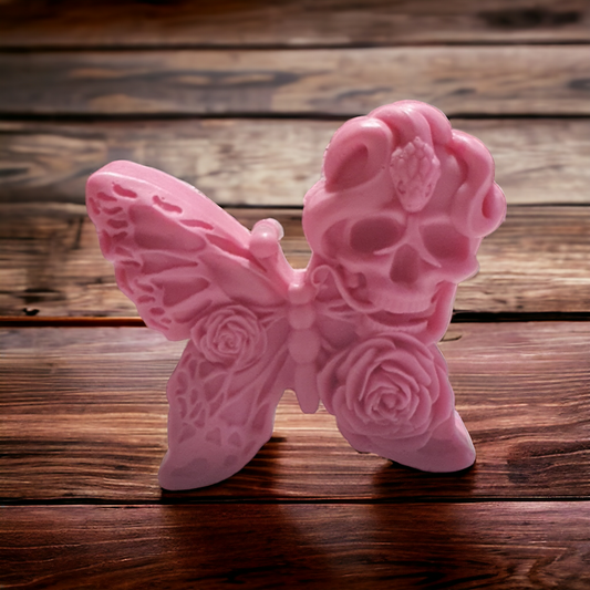 Butterfly & Skull soap