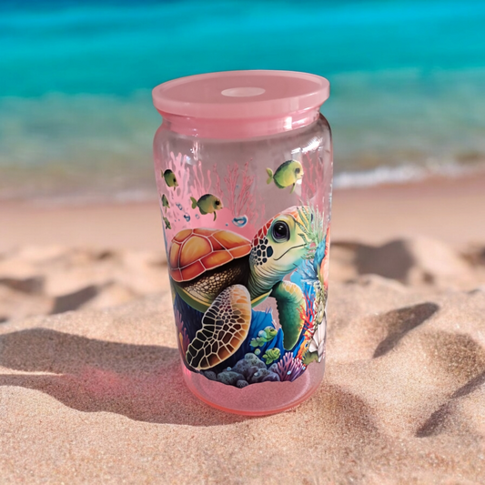 Turtle Tumbler Plastic